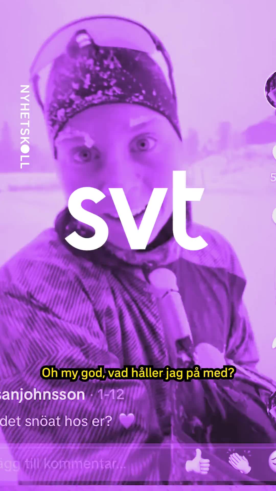 Hon gör egen serie inför Vasan